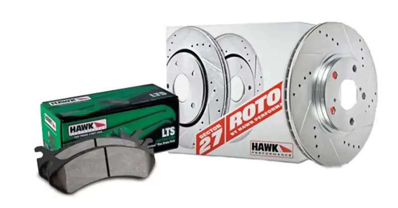 Hawk Performance Hk5300.315Y Sector 27 Front Brake Kit With Lts Pads 1