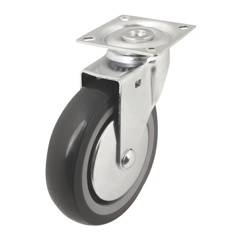 Heavy-Duty Tpr Swivel Castor – 100Mm Diameter (Unbraked) 1