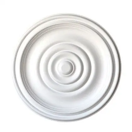 Historic Ceiling Medallion 7040 – 38 Cm Edwardian-Style Gypsum Rosette 1