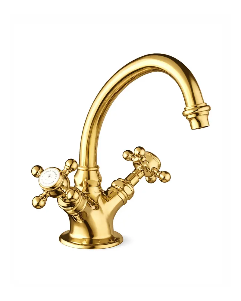 Horus Eloise Brass Basin Mixer Tap 1