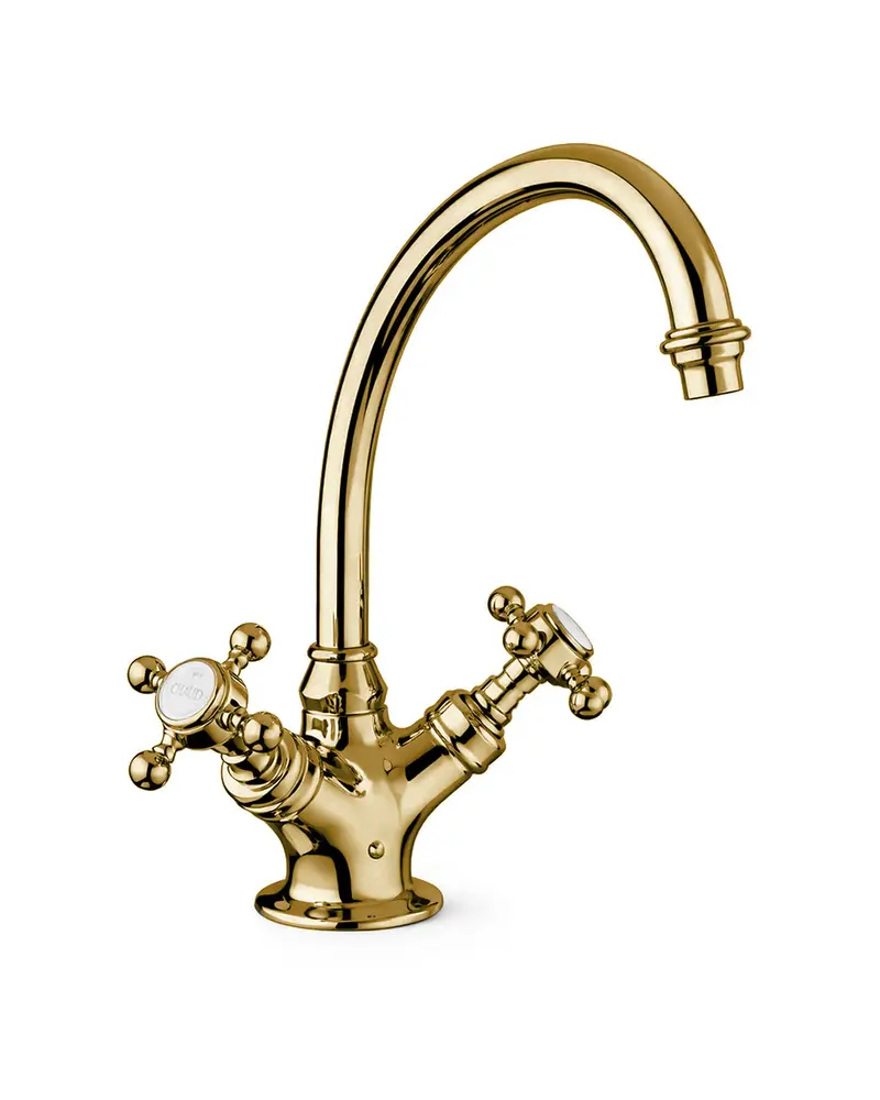 Horus Eloise Classic Single-Handle Kitchen Faucet – Brushed Stainless Steel 1