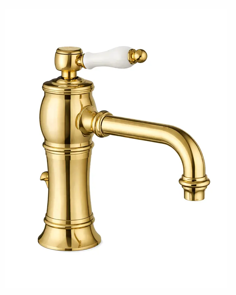 Horus Eloise Lever-Handle Brass Basin Mixer Tap 1