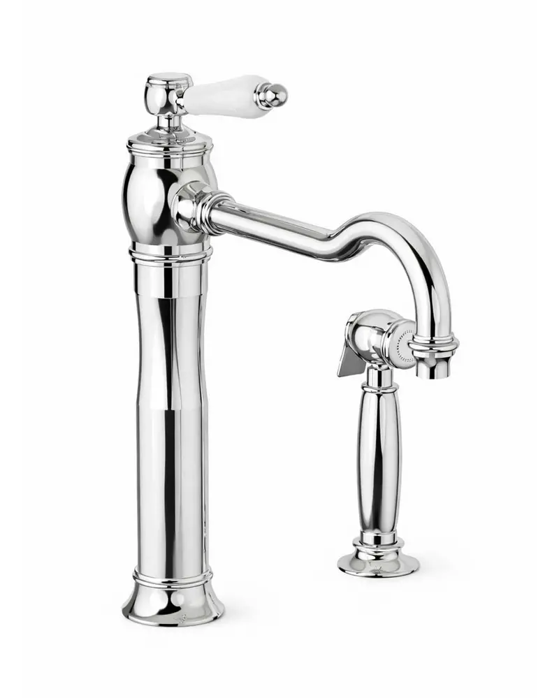 Horus Julia Kitchen Faucet With Pull-Down Sprayer – Chrome Finish 1