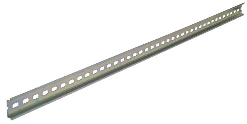Hylec Slotted Din Rail – 35 Mm X 7.5 Mm X 1 M (Top-Hat Profile) 1