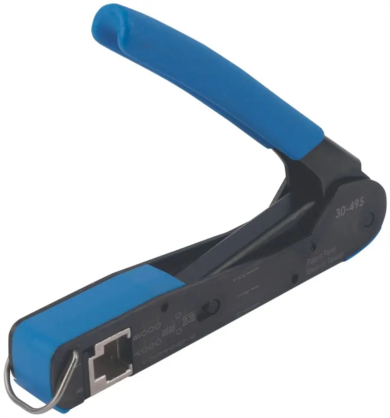Ideal Rj45 Ft-45 Feed-Through Crimping Tool – 5-Inch (140 Mm) 1