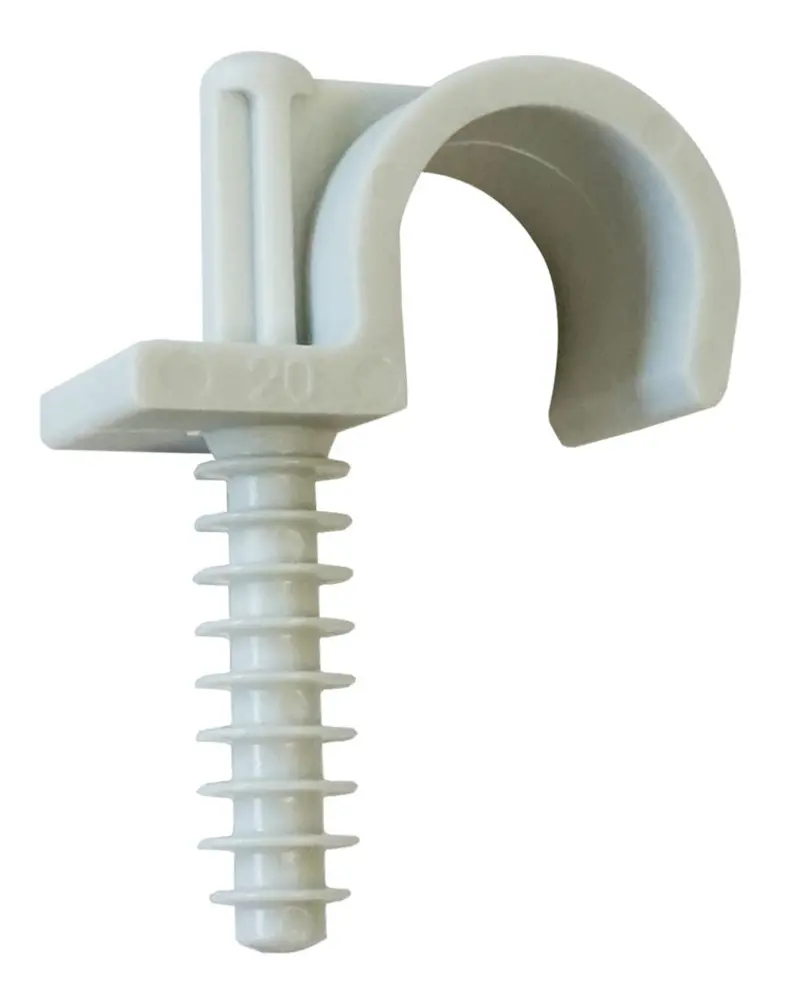 Ing Single Round Conduit Clip – Fits 25 Mm Tubing – 25-Unit Pack 1