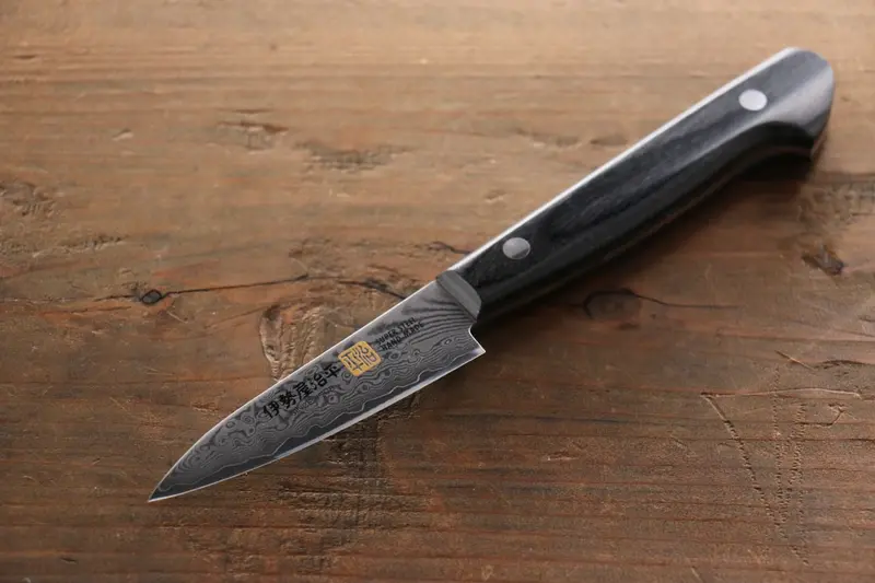 Iseya Vg10 Damascus Paring Knife – 76Mm 1