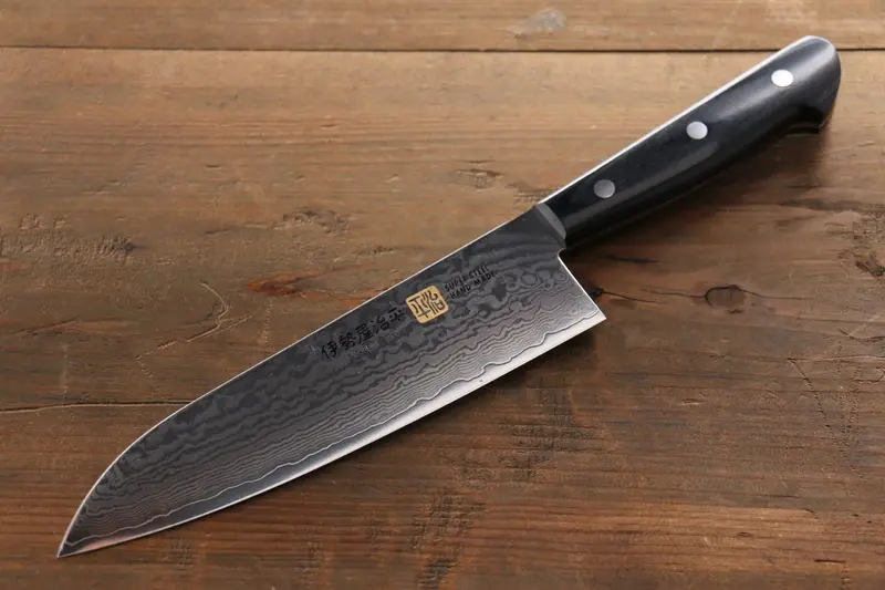 Iseya Vg10 Damascus Santoku – 180Mm, All-Purpose Kitchen Blade 1