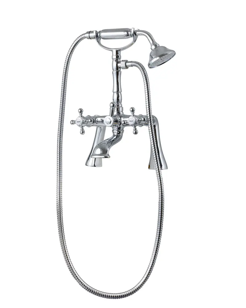 Islington Freestanding Bathtub Faucet – Chrome Floor-Mount Design 1