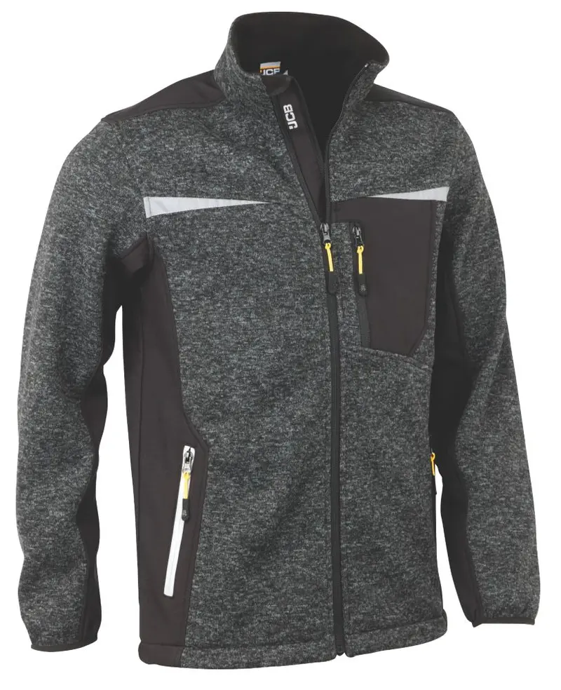 Jcb D+If Full-Zip Jumper – Grey Marl, Size M 1
