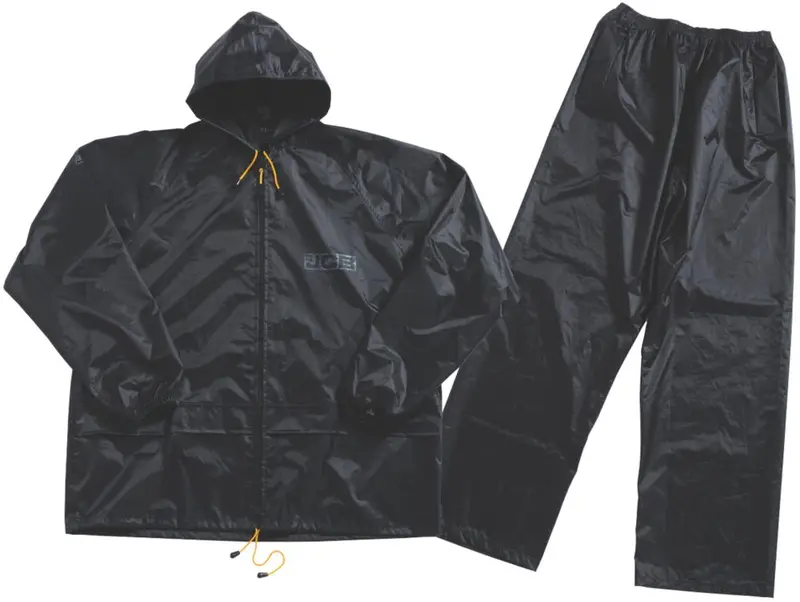Jcb Essential Rain Suit – Black, Size Xxl 1