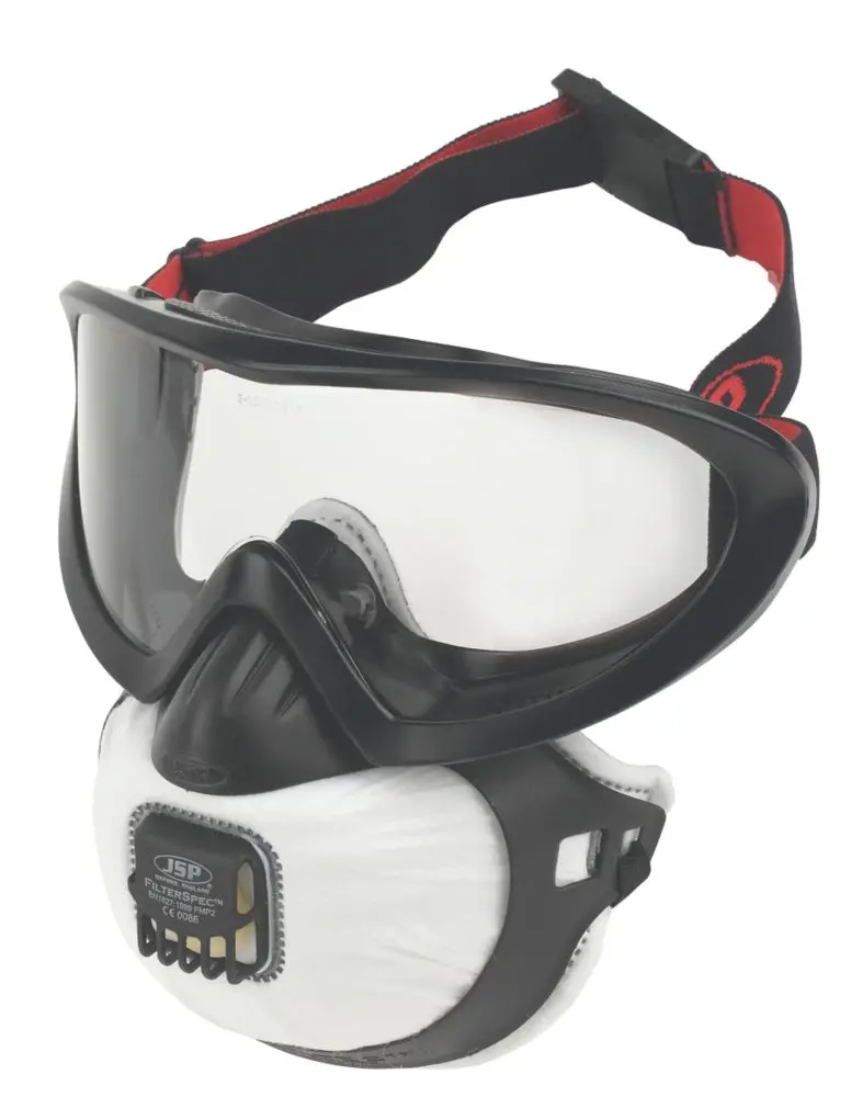 Jsp Filterspec Pro Black Fmp2 Valved Respirator Mask 1