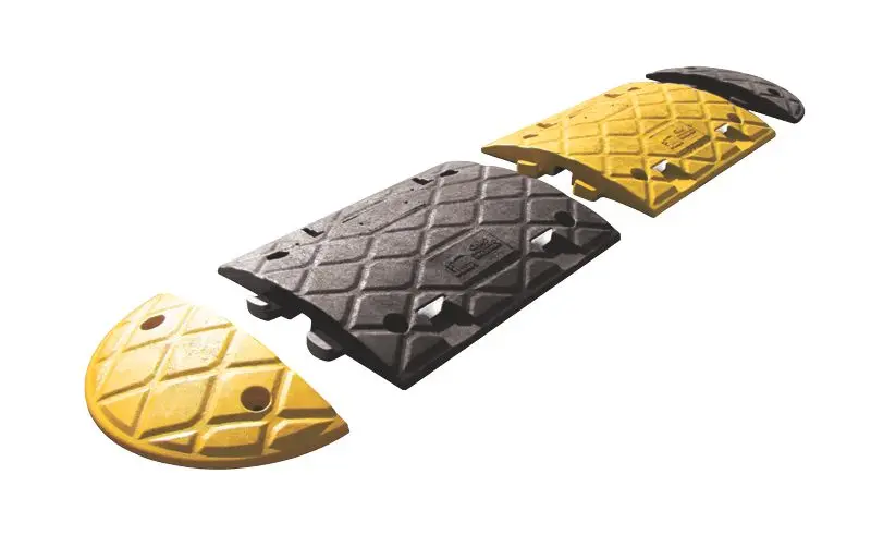 Jsp Speed Bump Kit – 50Mm High, Black-And-Yellow, Twin-Pack 1