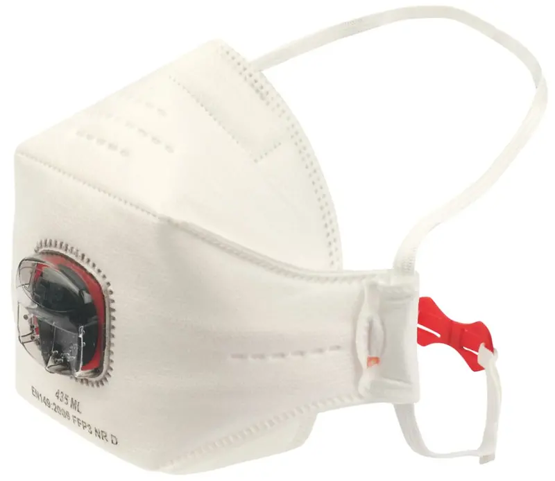 Jsp Springfit Tri-Fold Disposable Respirator – P3 Filtration, Foldable Design 1