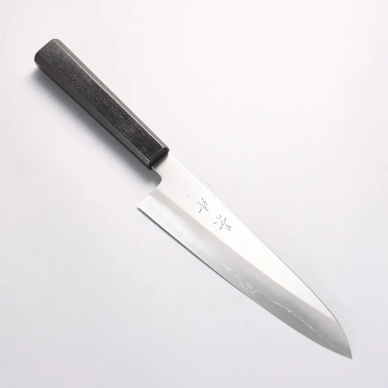 Kagekiyo Silver Steel No.3 Gyuto – 210Mm Chef Knife With Black-Lacquered Magnolia Handle 1