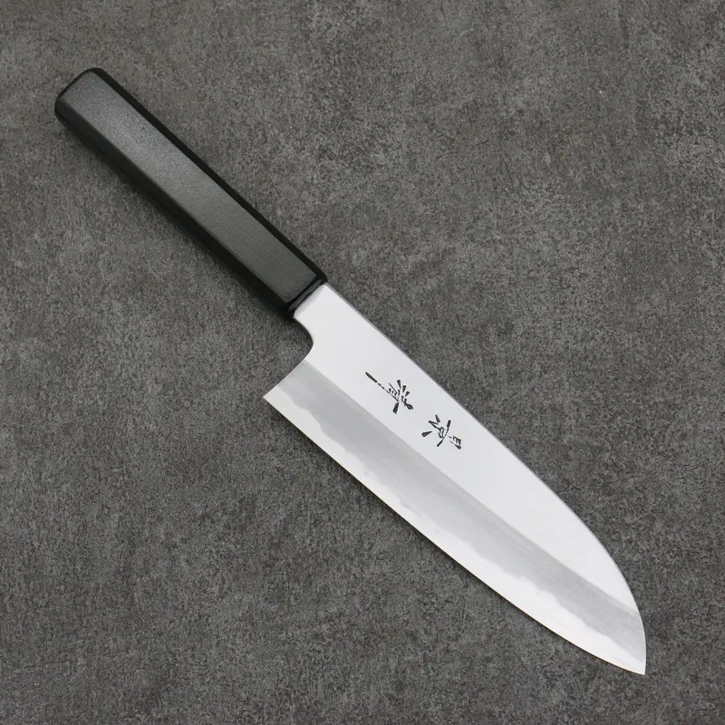 Kagekiyo White Steel Santoku – 165Mm Japanese Chef Knife, Lacquered Magnolia Handle 1