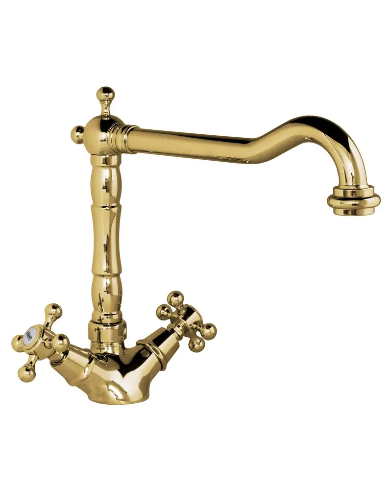 Kensington Ii Kitchen Faucet – Brushed Brass Finish 1