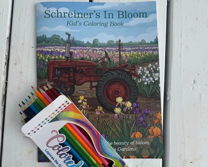Kids’ Coloring Book & Colored Pencils Bundle – Creative Learning Set 1