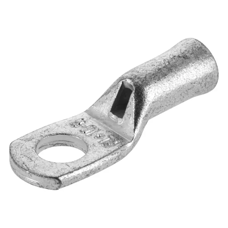 Klauke 15 Mm Straight Tubular Copper Ring Lugs – M8, 20-Pack 1