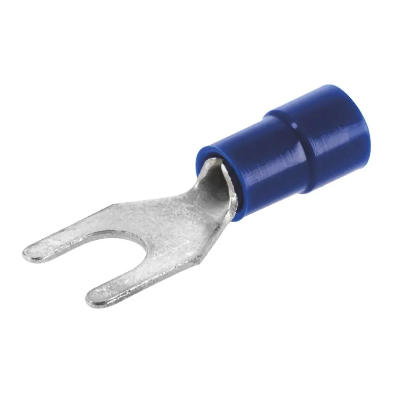 Klauke Blue Insulated 10Mm Ring Fork Crimp Terminals – 100-Piece Pack 1