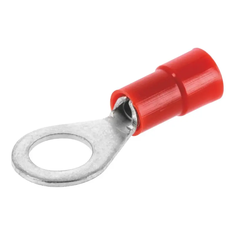 Klauke Red Insulated 10Mm Ring Crimp Terminals – 100-Piece Pack 1