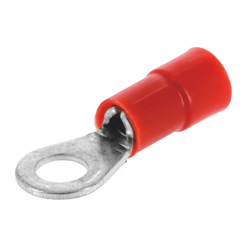 Klauke Red Insulated 8Mm Ring Crimp Terminal Set – 100 Units 1