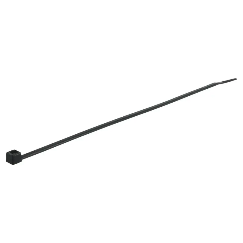 Klauke Slim-Profile Black Cable Tie – 160 Mm × 2.5 Mm – 100-Pack 1
