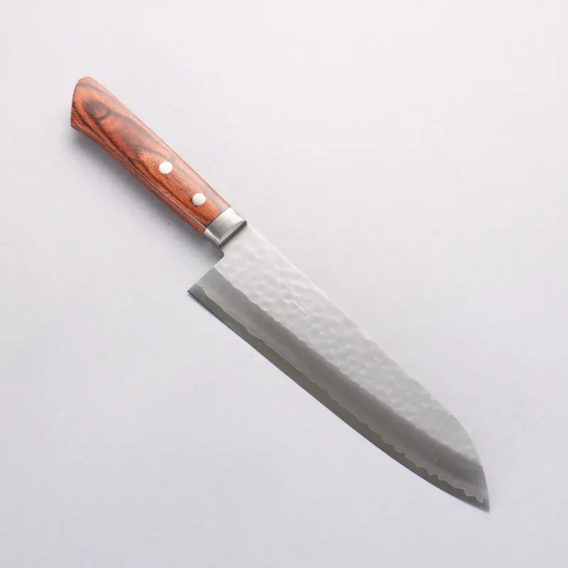 Kunihira Vg-1 Hammered Gyuto Knife – 180Mm With Mahogany Handle 1
