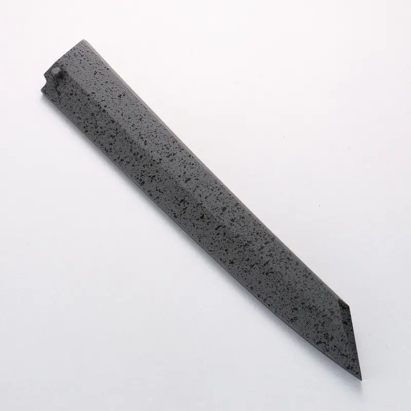Kuroishime Wood Saya For 300Mm Kiritsuke Yanagiba Knife – Plywood Pin Design 1