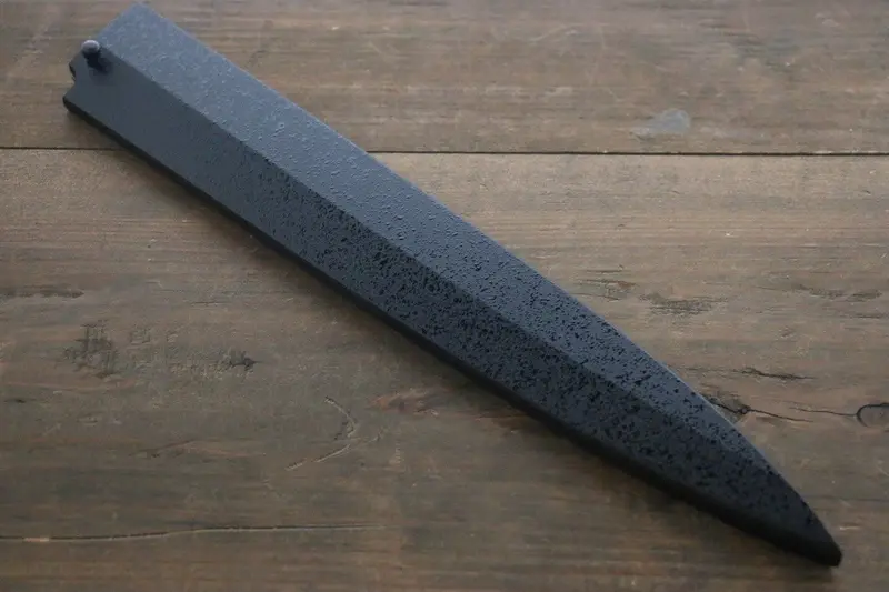 Kuroshime Magnolia Yanagiba Sheath – 270Mm With Plywood Pin 1