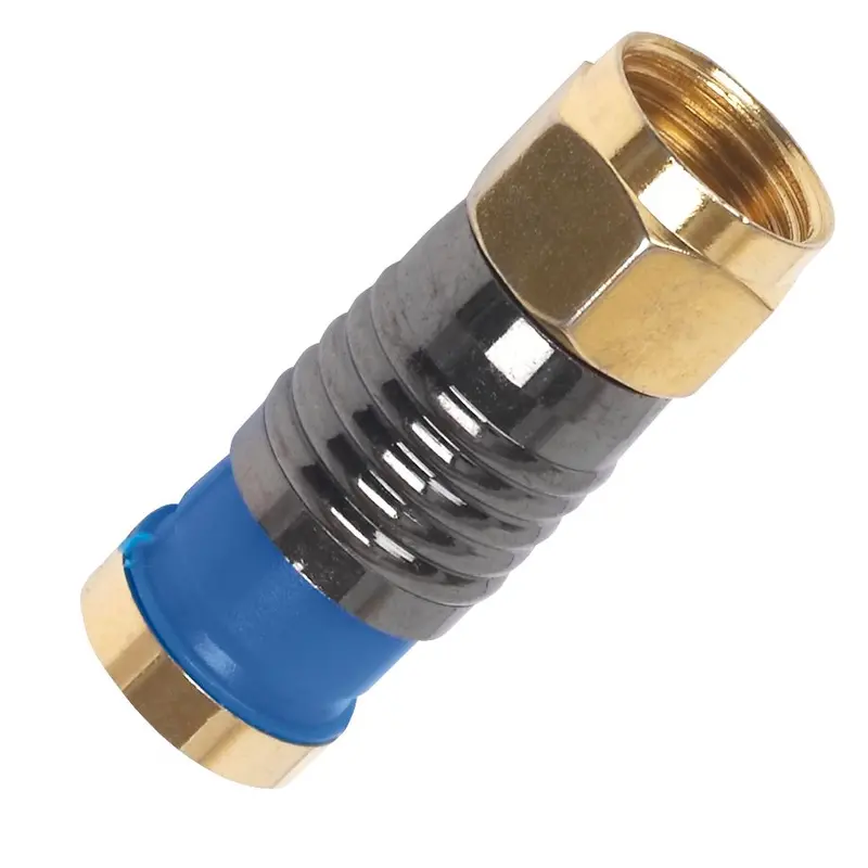Labgear Outdoor F-Plug Coaxial Connector – 10-Pack 1
