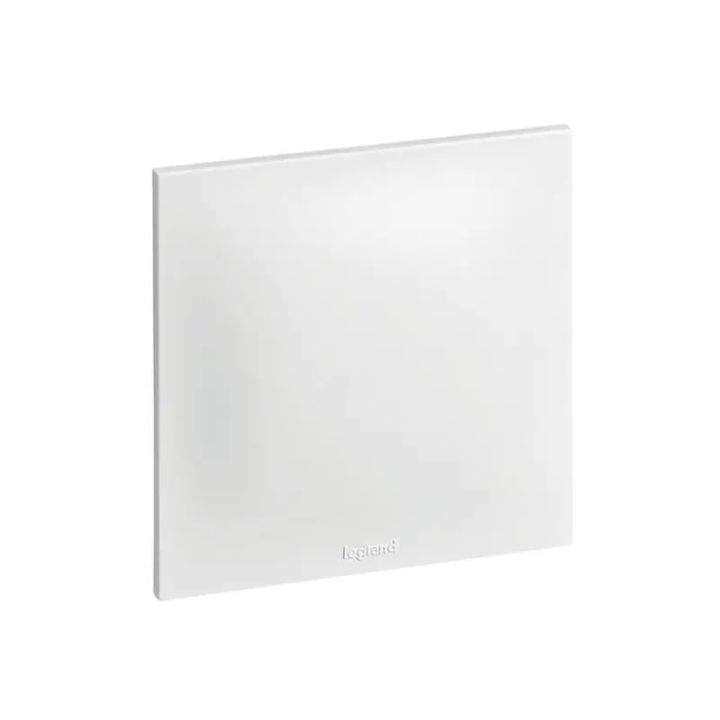 Legrand Neptune Recessed Blanking Plate – 1-Gang, Frameless, White 1