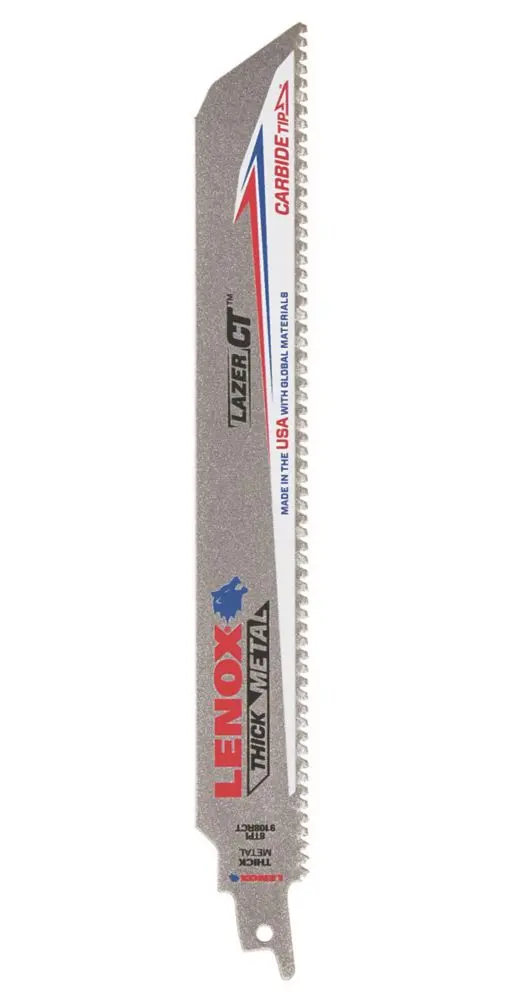 Lenox Lazer Ct Heavy-Duty Metal Reciprocating Saw Blade – 229Mm, Single 1