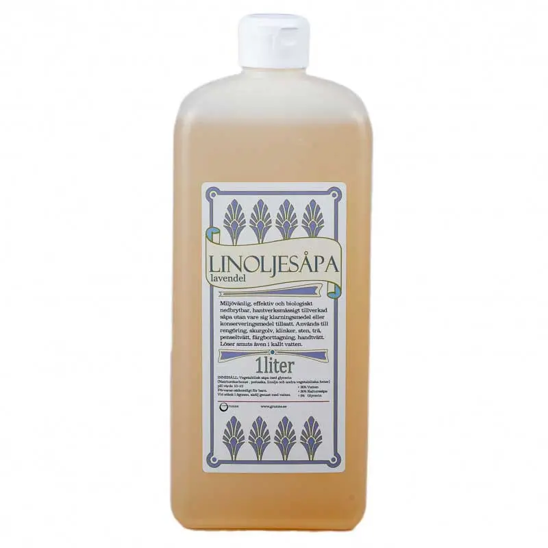 Linseed Oil Soap – Lavender Scent, 1 L 1