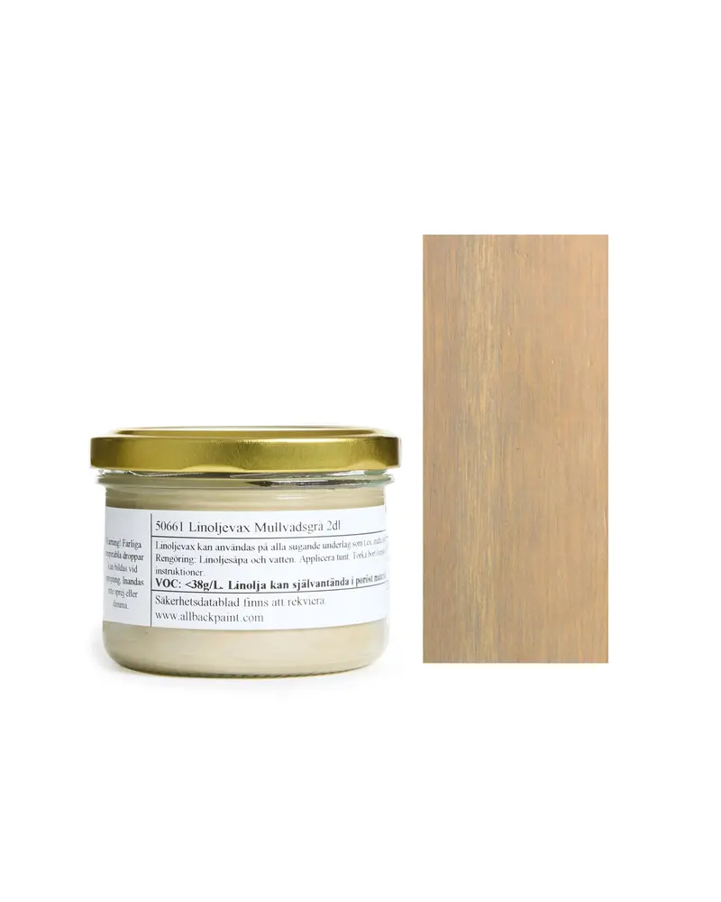 Linseed Oil Wax In Mole Gray Finish 1