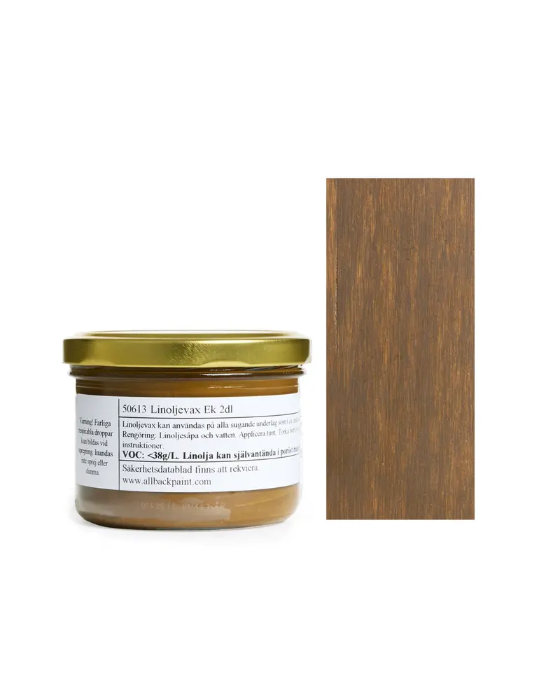 Linseed Oil Wax In Oak Tone 1