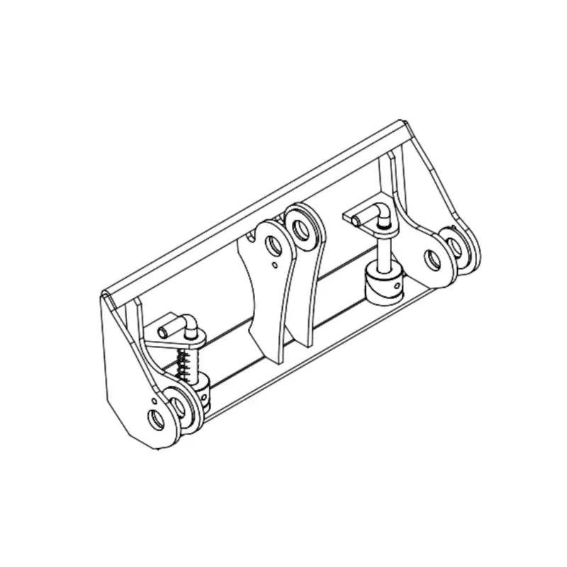 Loader Hitch Plate Coupling Assembly 1