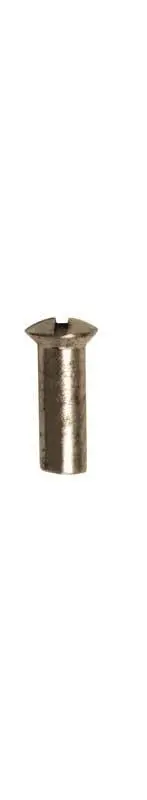 M4 Threaded Spacer Nut – Nickel-Finished 1
