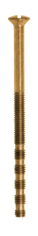 M4 Through-Bolt Screw, 65 Mm Length – Solid Brass 1