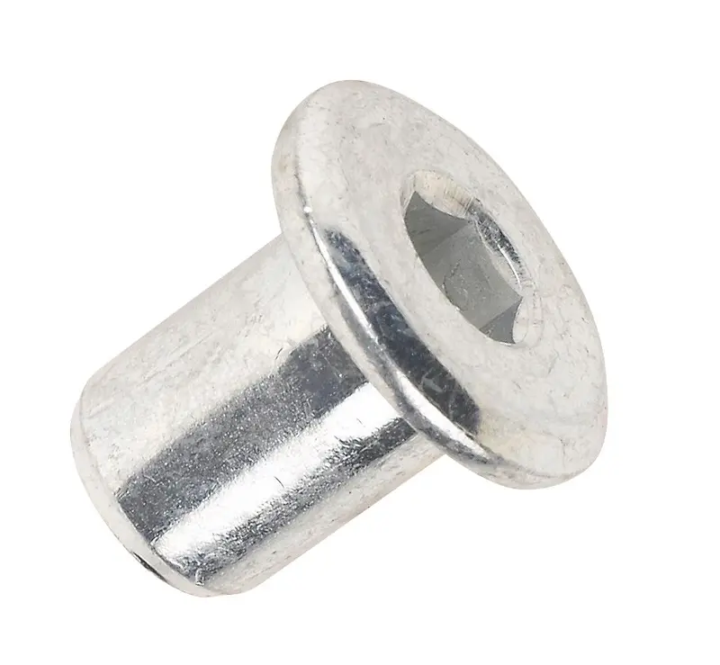 M6 × 12Mm Joint Connector Nuts – 50-Pack 1