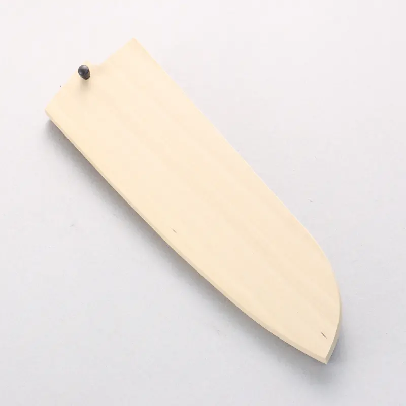 Magnolia Wood Knife Sheath – Designed For 165Mm Santoku Blades With Plywood Pin 1