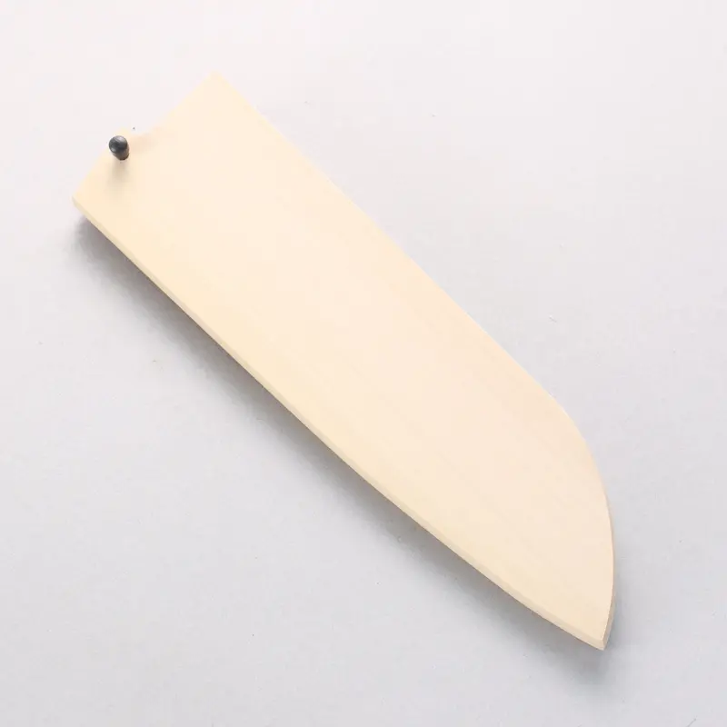 Magnolia Wood Santoku Knife Sheath – 180Mm With Plywood Securing Pin 1