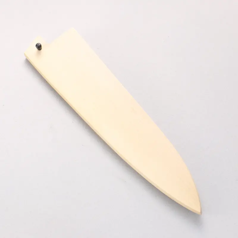 Magnolia Wood Saya Sheath – Custom Fit For 210Mm Thin Gyuto (Plywood Pin) 1