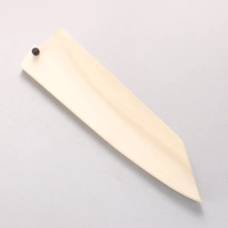 Magnolia Wood Saya Sheath For Kiritsuke Or Kengata Gyuto – 210Mm With Plywood Pin 1