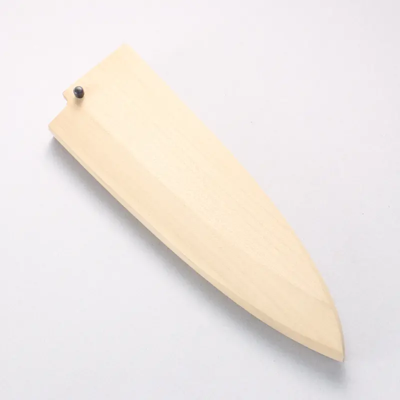Magnolia Wood Saya Sheath With Plywood Pin For Deba Knives 1