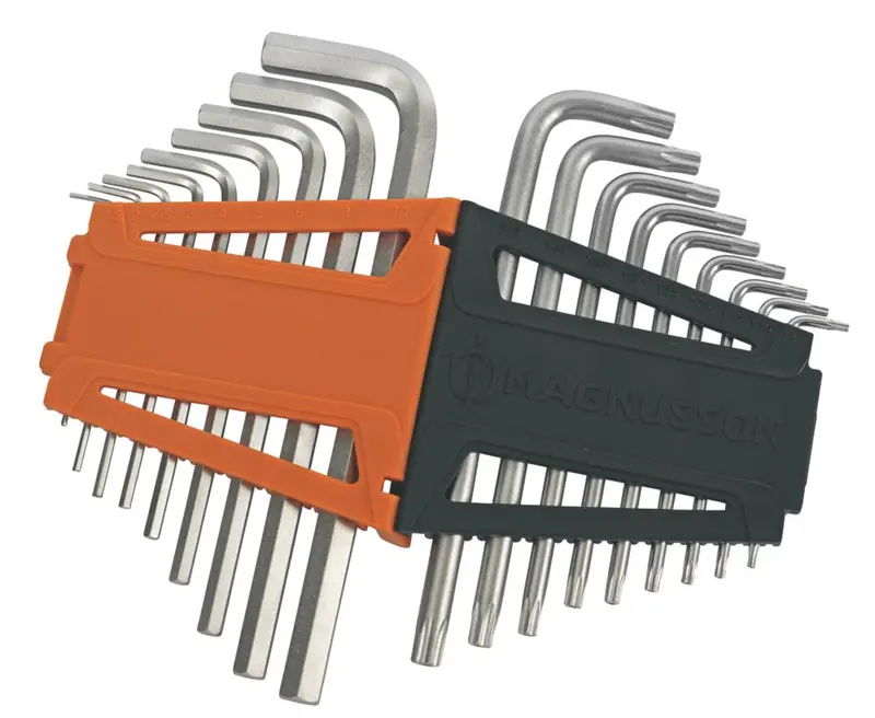 Magnusson 18-Piece Metric And Torx Hex Key Set 1