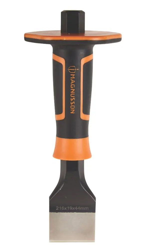Magnusson 1¾" × 8½" Guarded Masonry Bolster Chisel 1