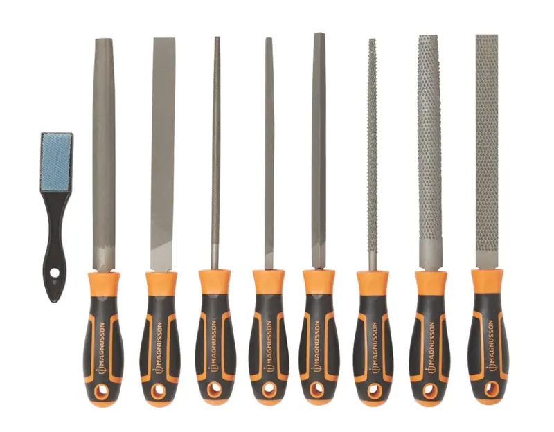 Magnusson 9-Piece File And Rasp Combo Kit For Carpentry And Metalwork 1