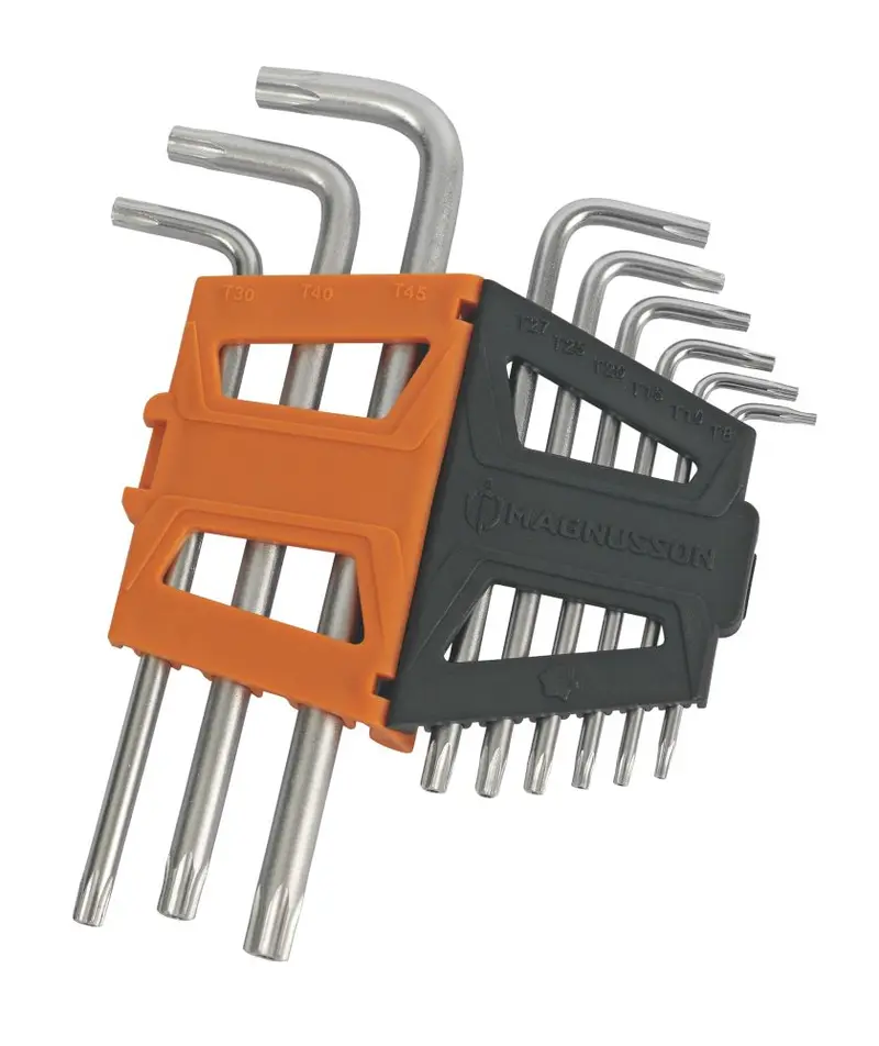 Magnusson 9-Piece Tx Long-Arm Bit Key Set 1