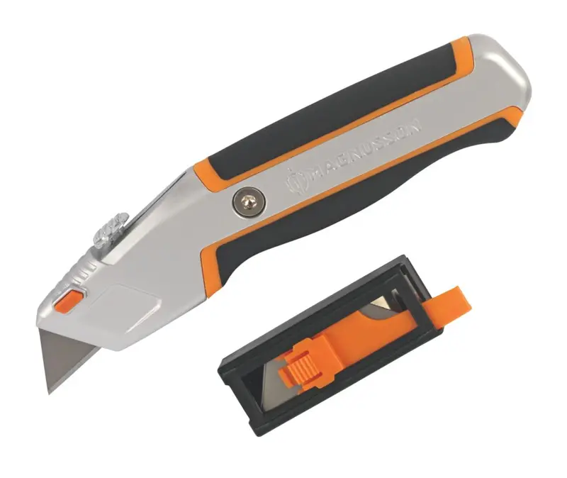 Magnusson Retractable Utility Knife With Safety Lock 1
